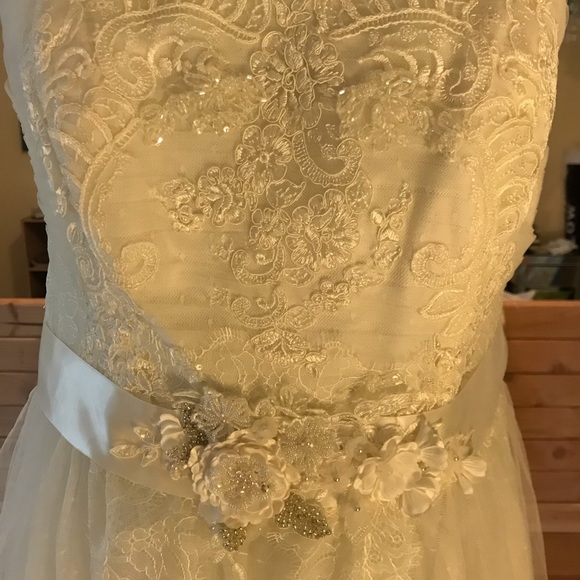 Melissa Sweet Wedding Dress,willing to make a deal - Picture 5 of 13